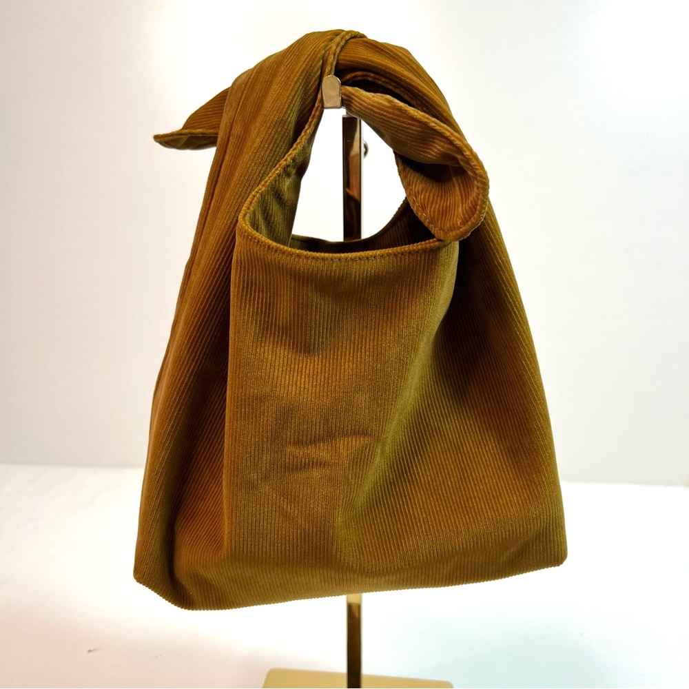 MERIT Cosmetics Signature Corduroy Caramel Color Makeup Bag - Picture 8 of 16